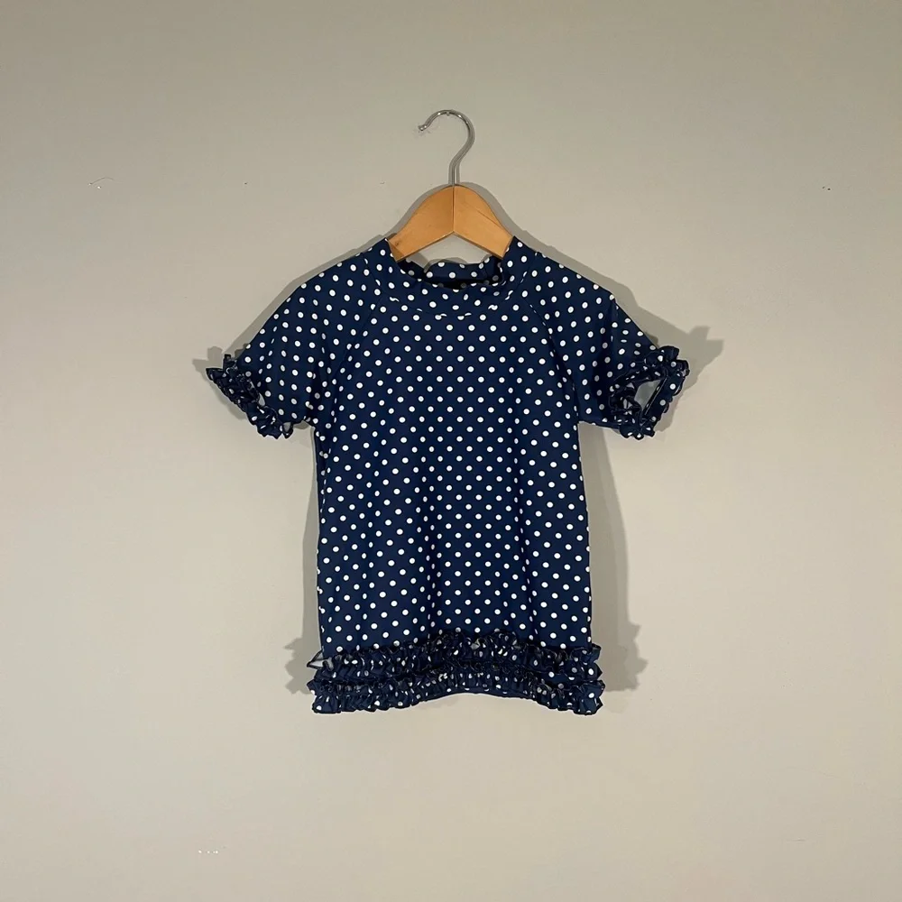 $8 ADD ON RuffleButts swim Rashguard suit ruffle butts Janie jack‎ baby gap
